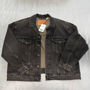 Levis x Jordan Type III Denim Trucker Button Up Jean Jacket NWT Men’s Large L